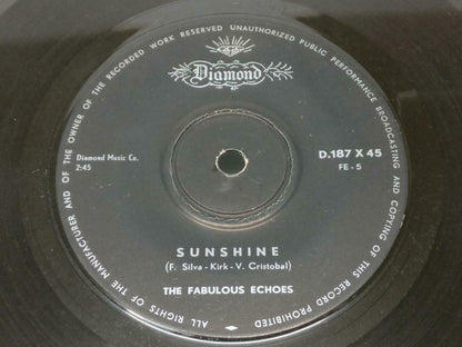 The Fabulous Echoes Dancing On The Moon Hong Kong English Diamond EP 7" (EP106)
