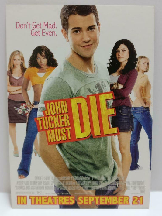 LUCKYPIGEON888 Movie John Tucker Must Die 2006 Singapore Postcard (E0335)