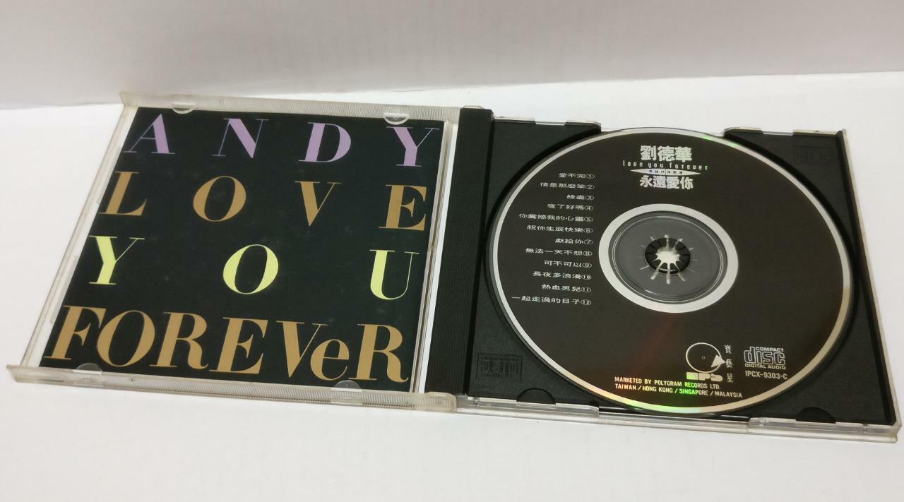 LK888 HK Hong Kong Andy Lau 刘德华 劉德華 Rare Singapore 2x Chinese CD (9302) (CD290)