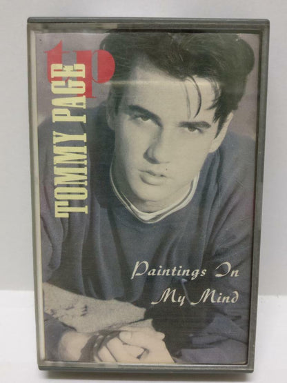 Tommy Page Paintings In My Mind 1990 Rare Singapore Cassette (CT238)