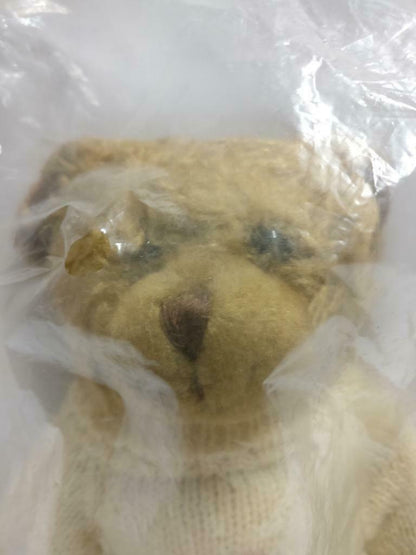 Scotland Knitted Sweater Brown Teddy Bear Souvenir 8" Plush Toy F/S (PTY026)