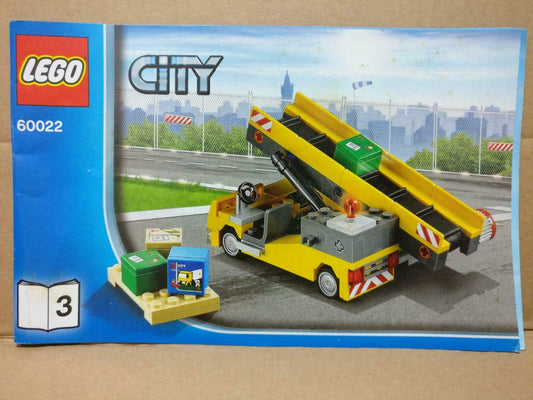 LEGO No. 60022 (3) City Manual Instructions Catalog Booklet (LG014)