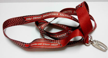 Singapore Grand Prix Lanyard F1 Formula One 23/24/25 Sept 2011 Singtel F/S F022