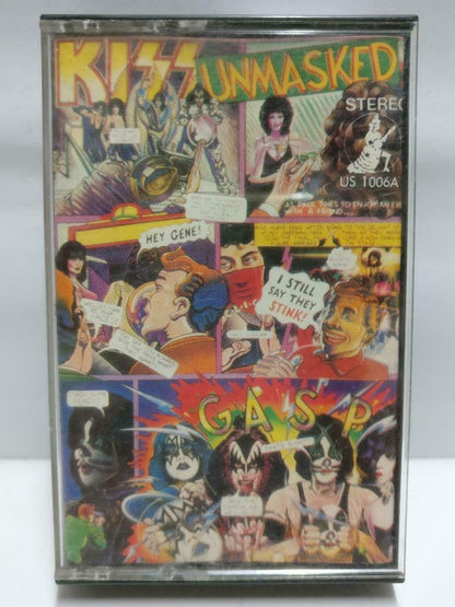 Mega Rare KISS Unique Cover & Musicgirl Label Singapore English Cassette CT507