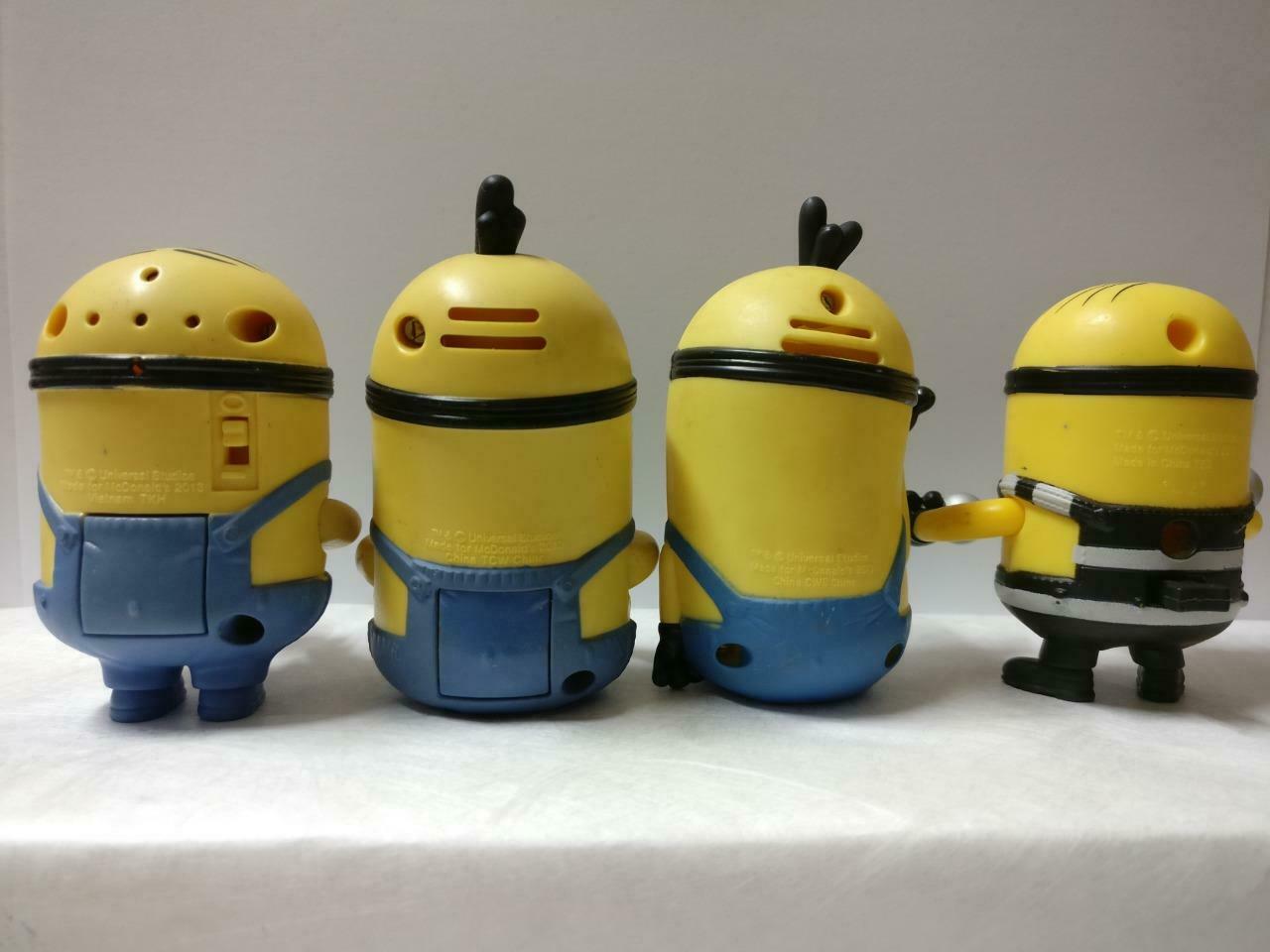 Singapore McDonald's Minions Banana Cute PVC Figure Toys x7 Lot F/S (FTY007) *G