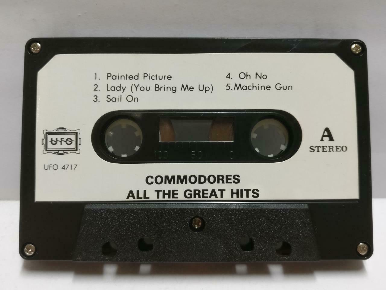 Commodores Three Times A Lady Mega Rare Singapore English Cassette CT540