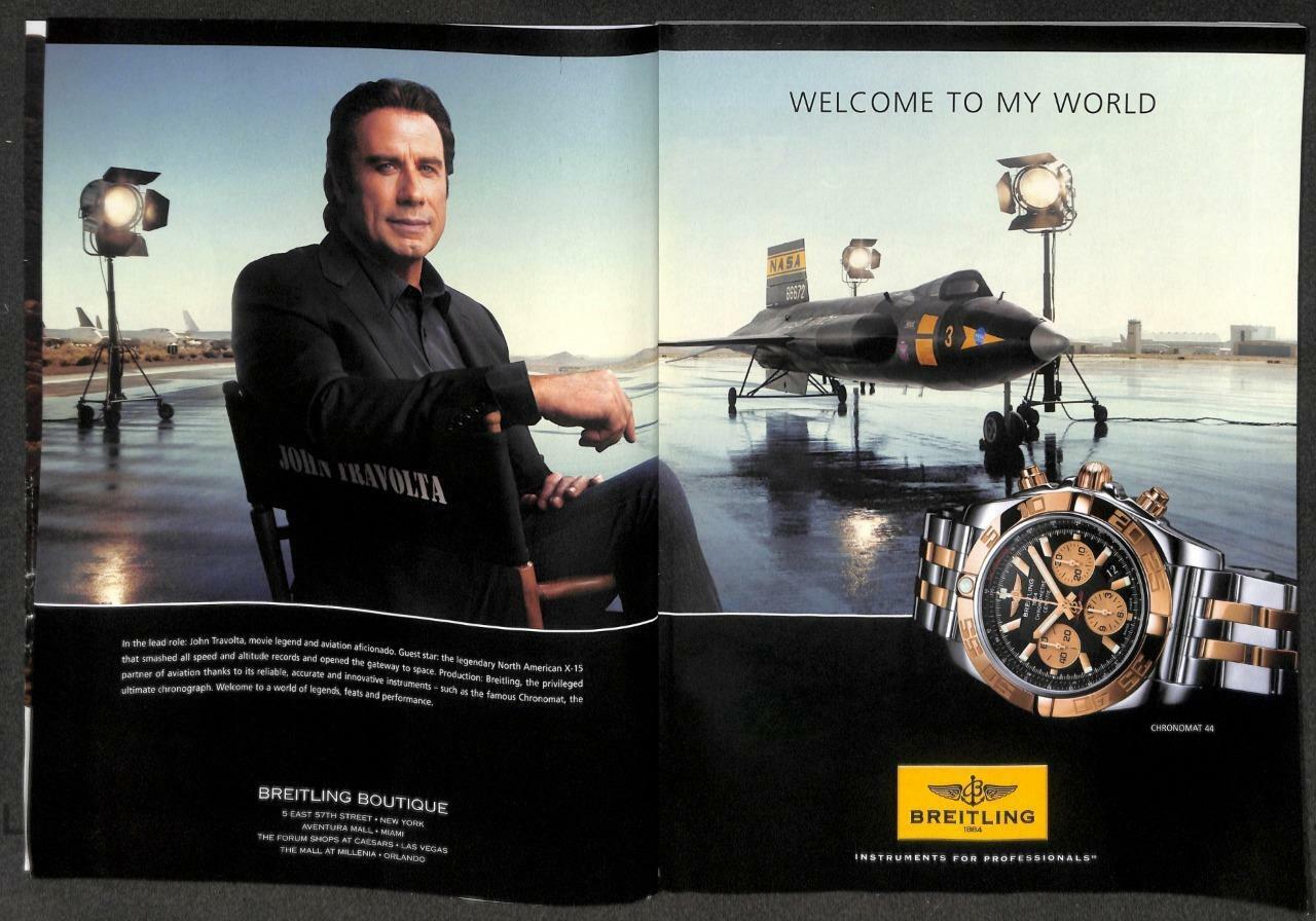 Singapore Men's Health Magazine Breitling John Trovolta Johnny Depp Dior M046