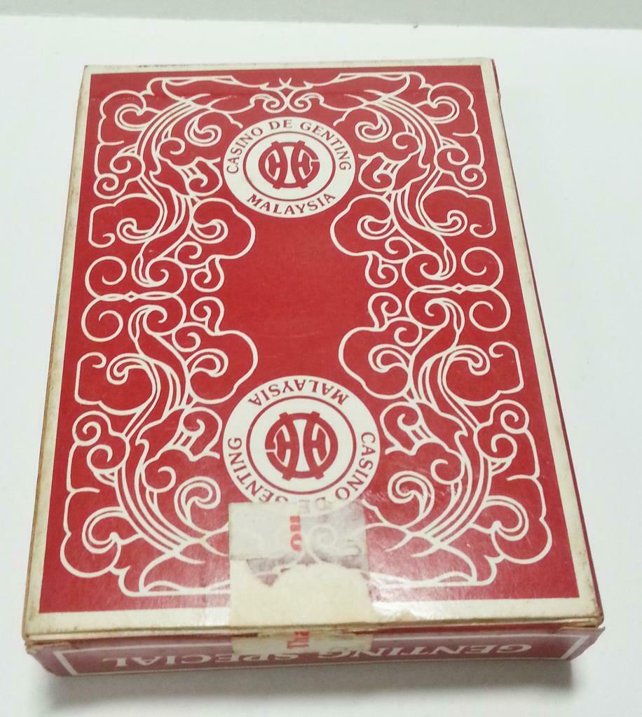 Rare Unsealed Genting Highlands Malaysia New Year Playing Cards Souvenir (A1090)