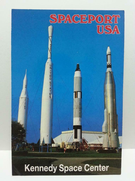 Spaceport USA Kennedy Space Centre Postcard (AC079)