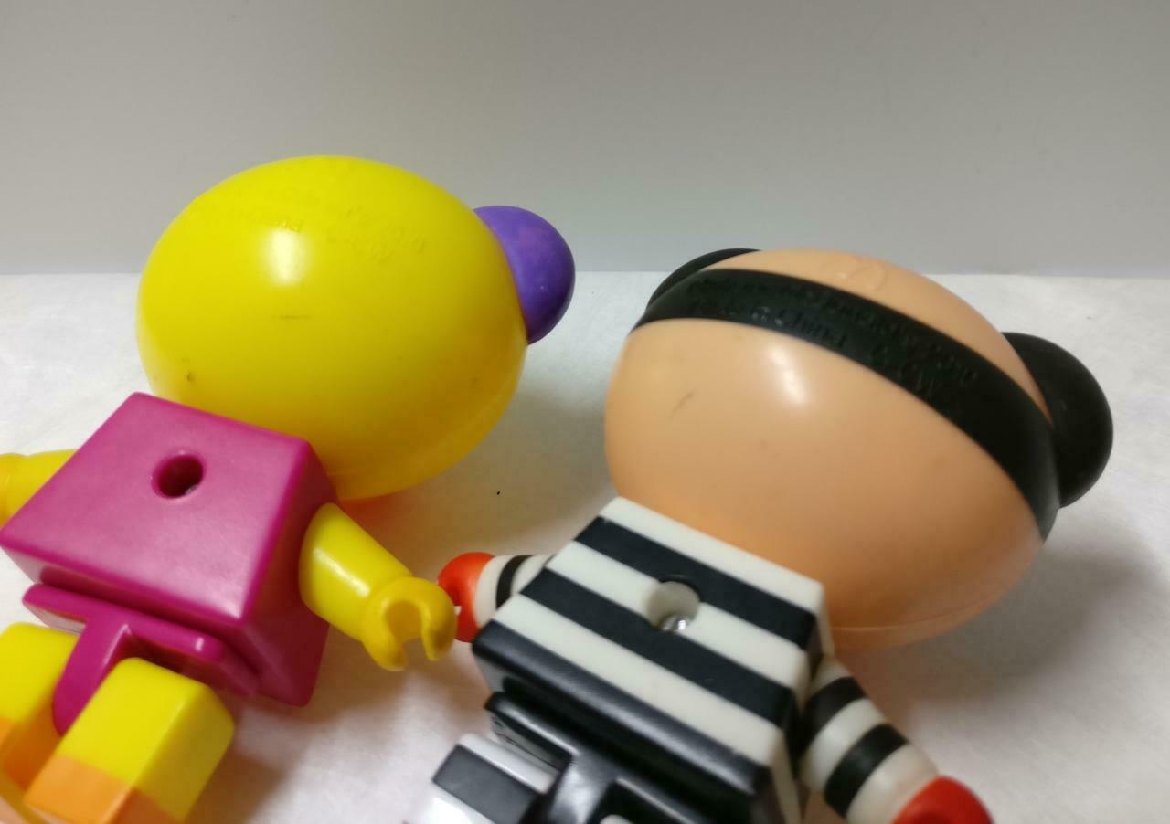 Singapore McDonald's Colourful Designs Bears Figure Toys x4 Lot F/S (FTY019) *D