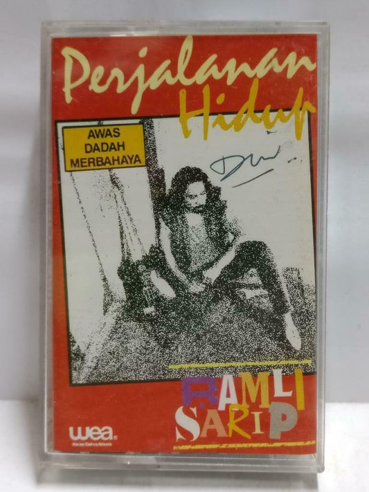 Rare Malay Rock Ramli Sarip Perjalanan Hidup 1987 Malaysia Melayu Cassette CT755