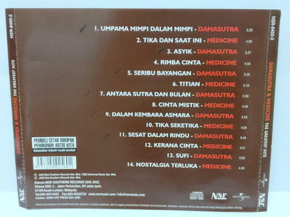 Rare Malay Damasutra & Medicine The Greatest Hits 2002 Malaysia Melayu CD (CD713)
