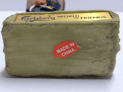 Unused Vintage Carlsberg Mexican Man Costume Lighter Display In Box (A2156) *2