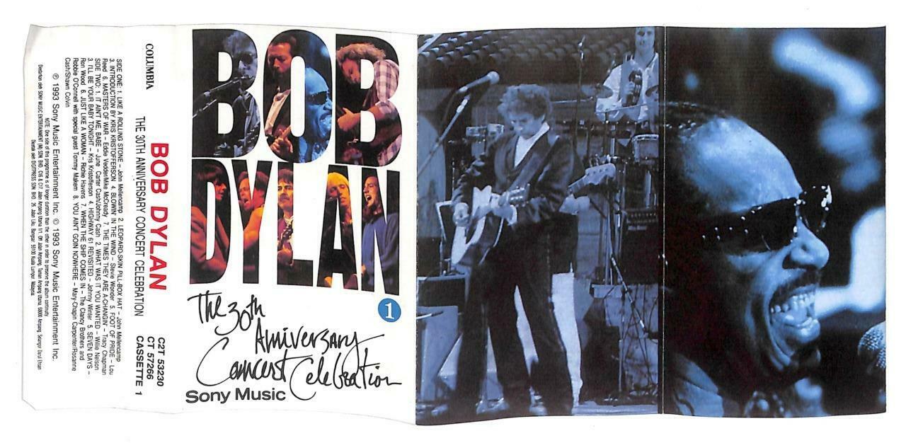 Rare Bob Dylan 30th Anniversary Concert 1993 Malaysia English Cassette CT932