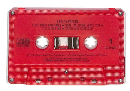 Rare Led Zeppelin Good Times Bad Times Singapore English Red Cassette CT942