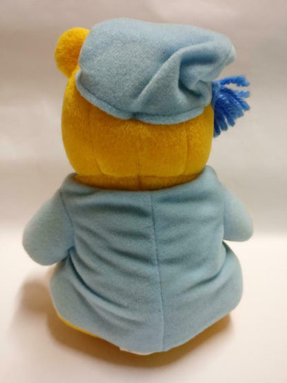 McDonald's Winnie The Pooh Sky Blue Pajamas 7" Plush Soft Toy F/S (PTY109)