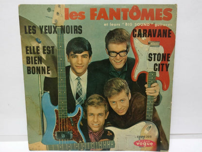 Les Fantomes Les Yeux Noirs 1964 Rare France English 7" EP SP (EP104)