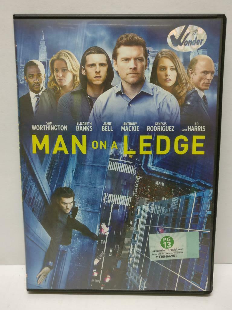 LK888  DVD Movie Man on a Ledge Anthony Mackie 2012 Indonesia Sub R3 (DVD019)