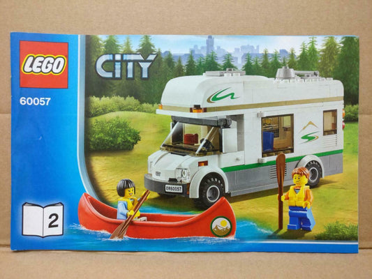 LEGO No. 60057 (2) City Manual Instructions Catalog Booklet (LG025)