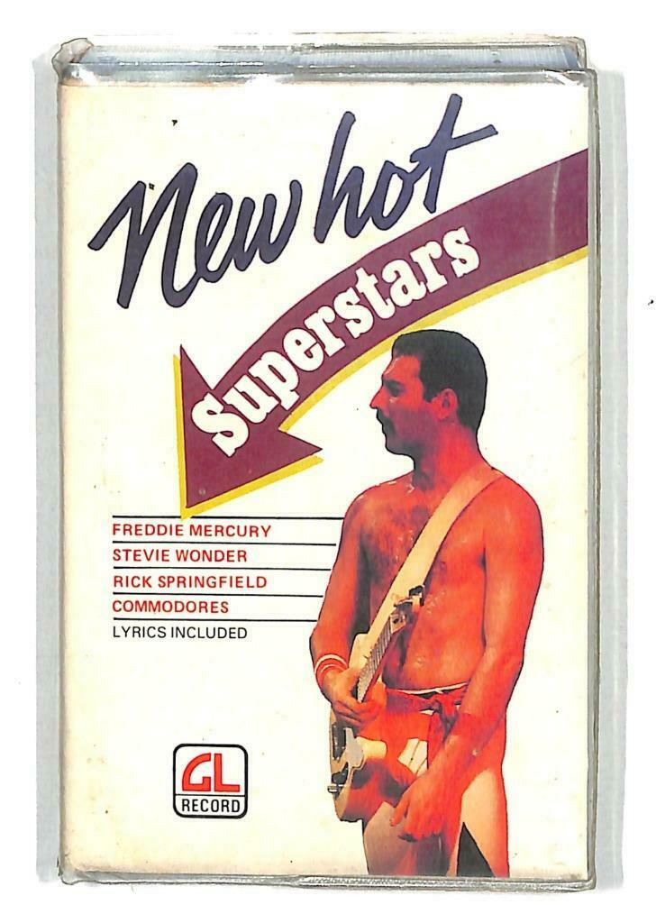 Rare Queen Freddie Mercury Modern Talking Stevie Wonder Indonesia Cassette CT973