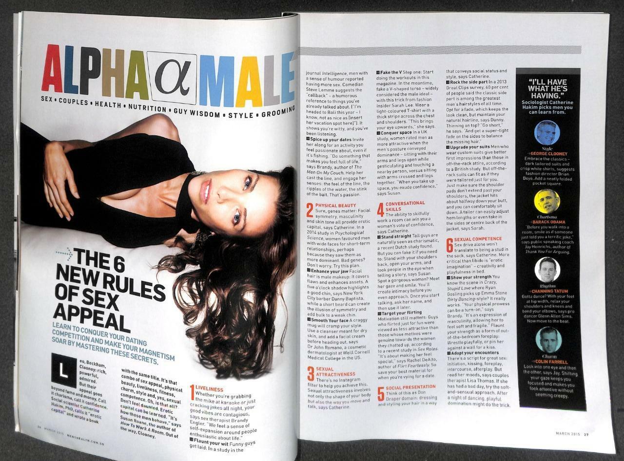 Singapore Men's Health Magazine Beefcake Macho Man Huang Xiao Ming 黄晓明 M041