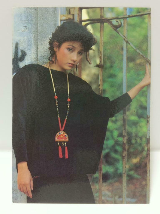 Vintage Hong Kong Actress Jaime Chik Qi Mei Zhen 戚美珍 Photo Card F/S (P114)