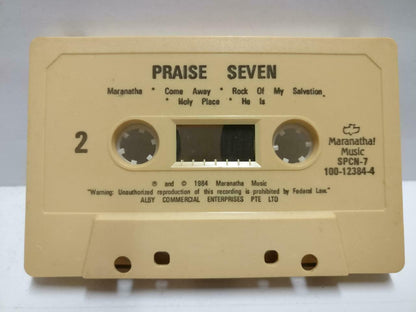 Christian Worship Jesus God Song Praise Seven 1984 Rare Singapore Cassette CT556