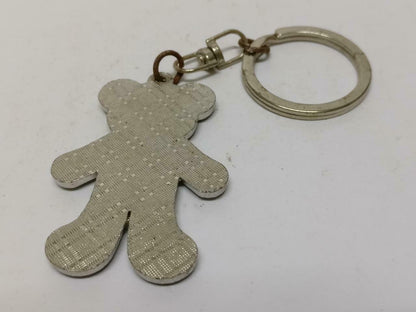 LP888 Vintage I Love London Cute Black Bear Rhinestones Souvenir Keychain F/S (B796)