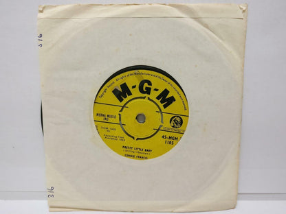 Connie Francis Pretty Little Baby 1963 Rare MGM India 7" EP  (EP038)