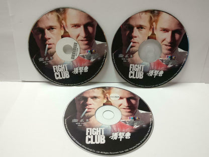 Movie Fight Club Brad Pitt Edward Norton 1999 Hong Kong Video CD 3x VCD CDS540