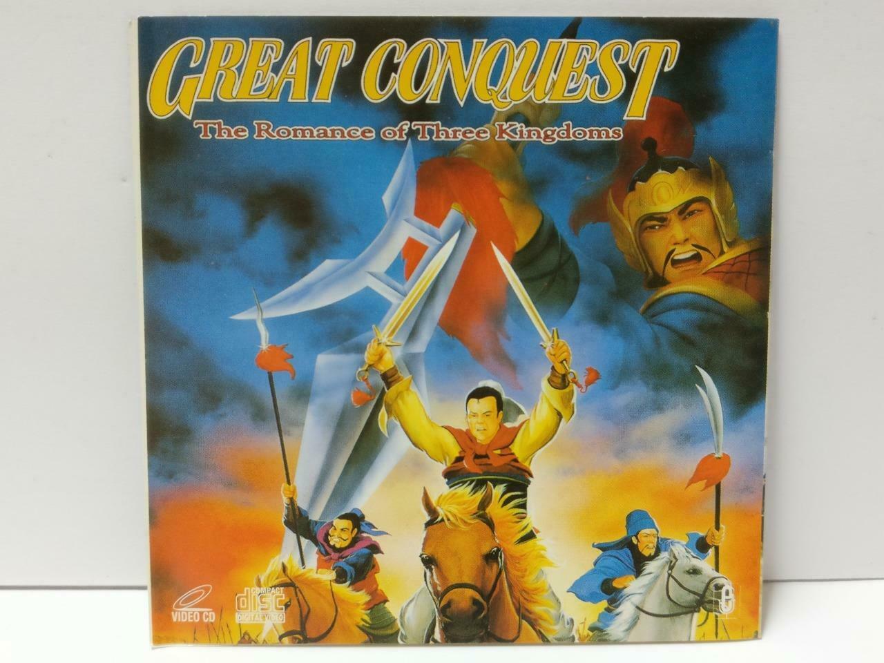 Chinese Movie Cartoon Romance of the 3 Kingdoms Malaysia Video 2x VCD CDS549