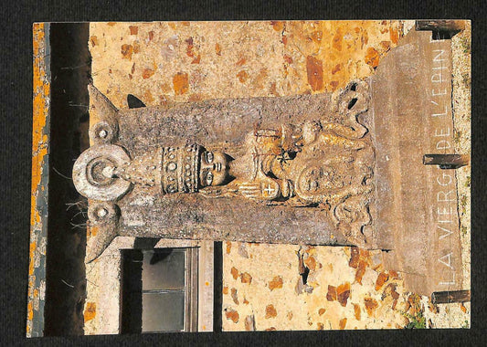 LUCKYPIGEON Musee Robert Tatin France Sculpture LÉpine Hand Postcard (C1614)