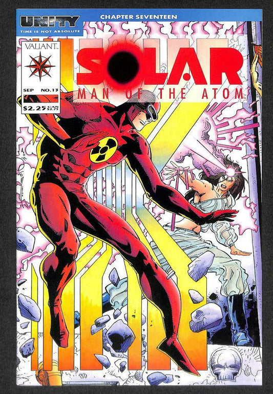 Valiant UNITY Solar Man Of The Atom Sept Animation Cartoon Comic Book (A1755)