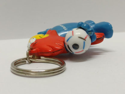 Rare France 98 FIFA World Cup Football Mascot Bird Keychain keyring (Last One)