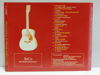 Francis Goya Guitar Music Twilight Time 1991 Rare Singapore English CD (CDS187)