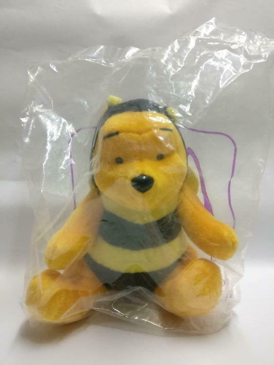 Sealed McDonald's Winnie The Pooh Bee Costume 7" Plush Soft Toy F/S (PTY102)