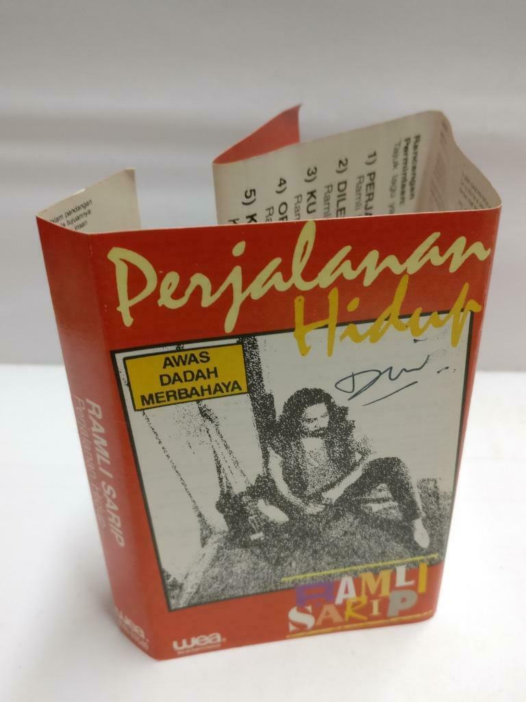 Rare Malay Rock Ramli Sarip Perjalanan Hidup 1987 Malaysia Melayu Cassette CT755