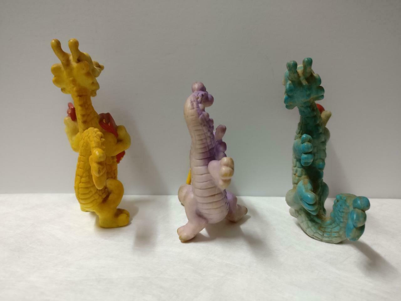 Singapore McDonalds Dragons Chinese New Year Figure Toys x3 Lot F/S FTY012 *15