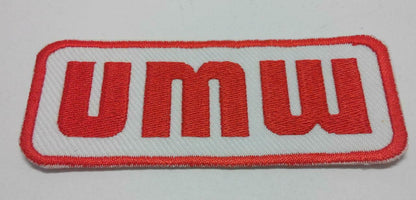 Embroidered UMW Group Logo Malaysia Sew On Clothes Patch (A976)