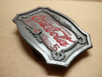 LP888 Coca Cola Coke Heavy Metal Belt Buckle Made In USA (B570)