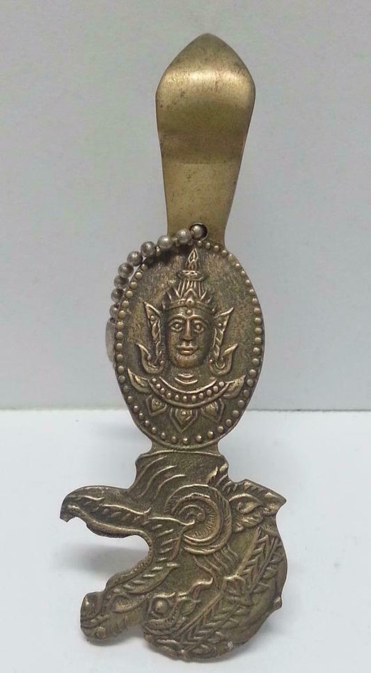 Rare Vintage Thailand Copper Unique Design Beer Bottle Opener F/S (B178)