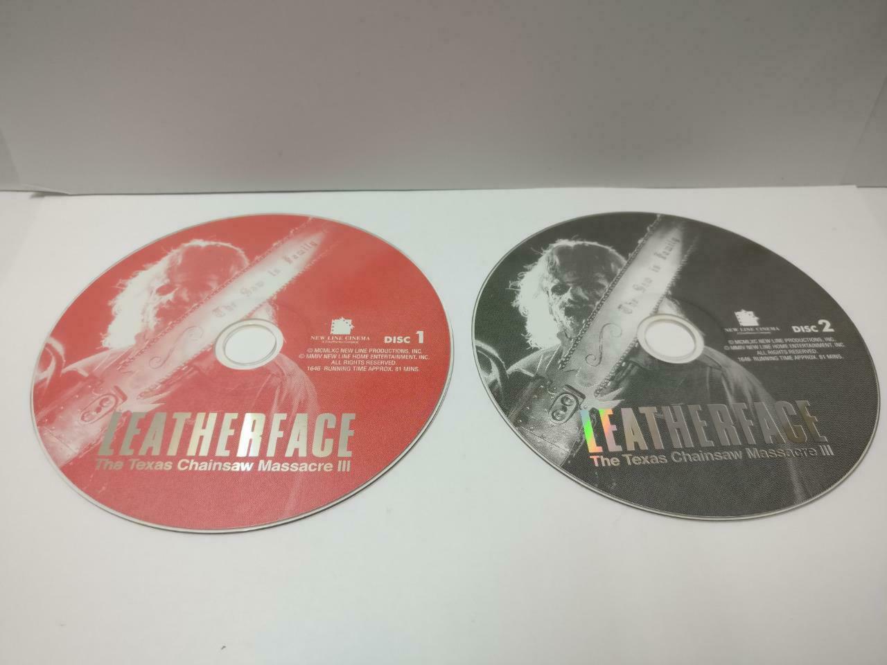 Horror Movie Leatherface 3 Kate Hodge Will Butler Singapore Video 2x VCD CDS565