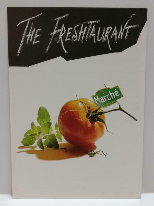 LUCKYPIGEON888 Marche Singapore Food Festival Tomato Ad Postcard (E0294)