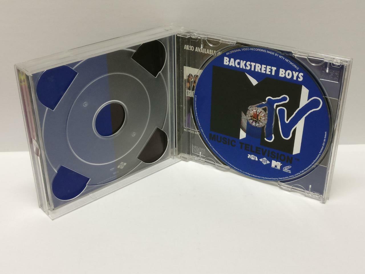 LK888 Backstreet Boys Black & Blue 2000 Rare Singapore CD + VCD (92217) (CD491)