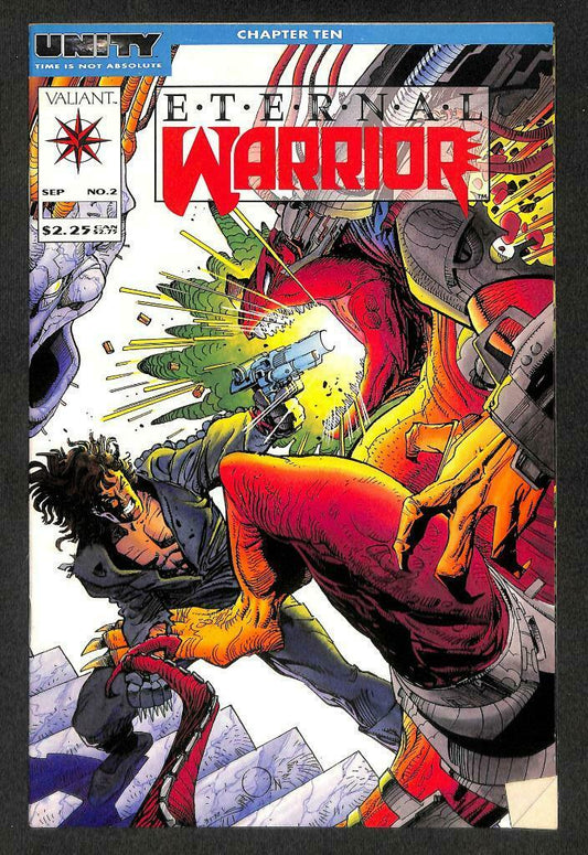 Valiant UNITY Eternal Warrior September Animation Cartoon Comic Book (A1747)