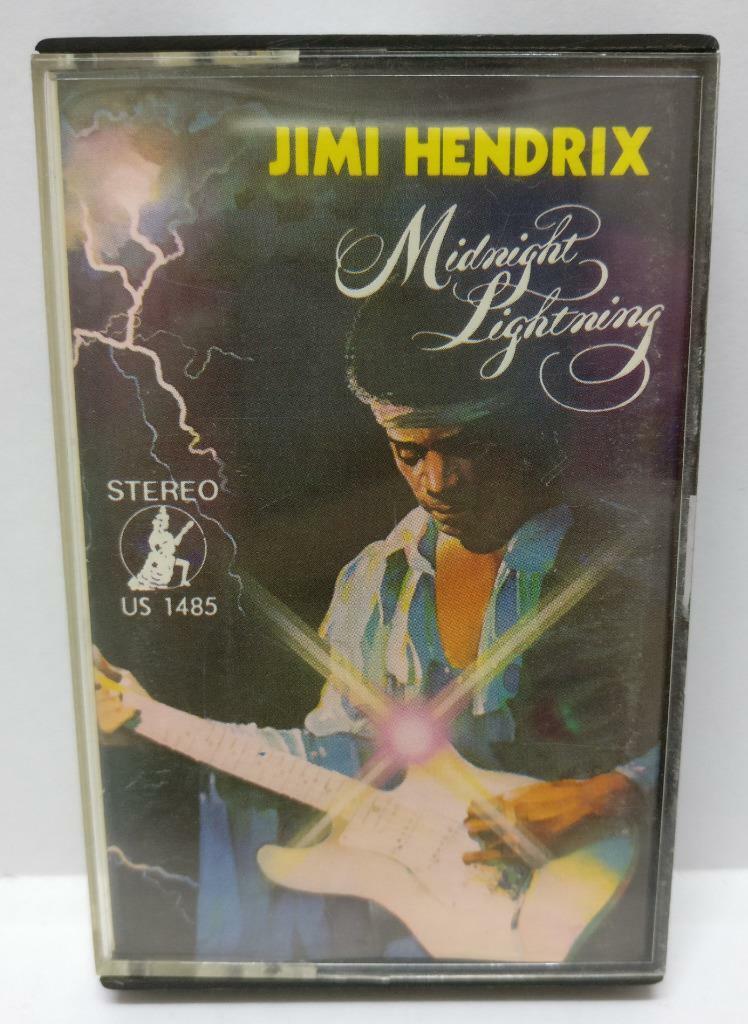 Jimi Hendrix Midnight Lightning Music Girl Label Singapore Cassette (CT224)