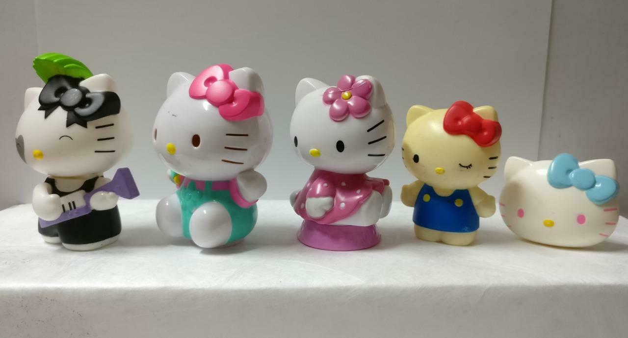 Hello Kitty Cat Princess Snow Sleigh Cute Figure Toys x9 Lot F/S (FTY004) *25