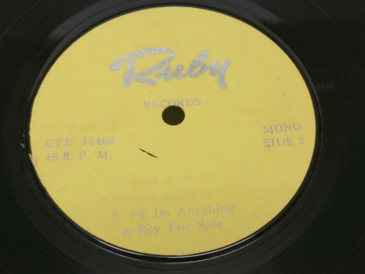 JOHN GREEN Oliver Be Back Soon Rare Cover & Yellow Label Singapore EP 7" EP023