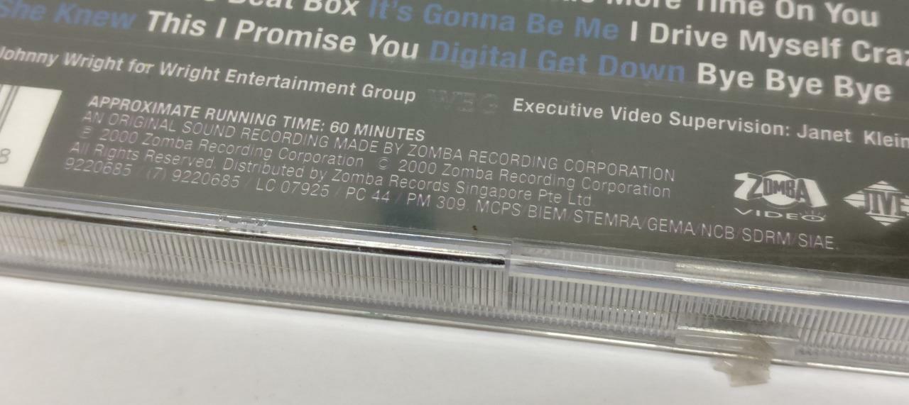 LK888 New Sealed NSYNC 2000 Rare Singapore Video VCD (9220) (CD521)