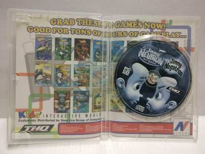 Jimmy Neutron Vs. Jimmy Negatron 2003 Australia PC CD-ROM Game (GA317)